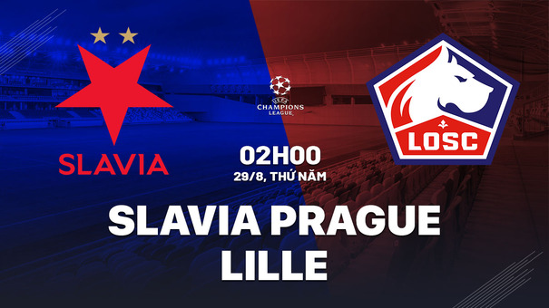 Nhận định bóng đá Slavia Praha vs Lille 2h00 ngày 29/8 (Champions League 2024/25). Hãy đến 188BET cá cược bóng đá .