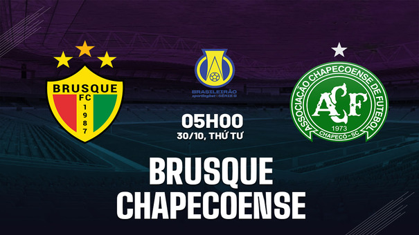 Nhận định bóng đá Brusque vs Chapecoense 5h00 ngày 30/10 (Hạng 2 Brazil 2024). Hãy đến 188BET cá cược bóng đá .